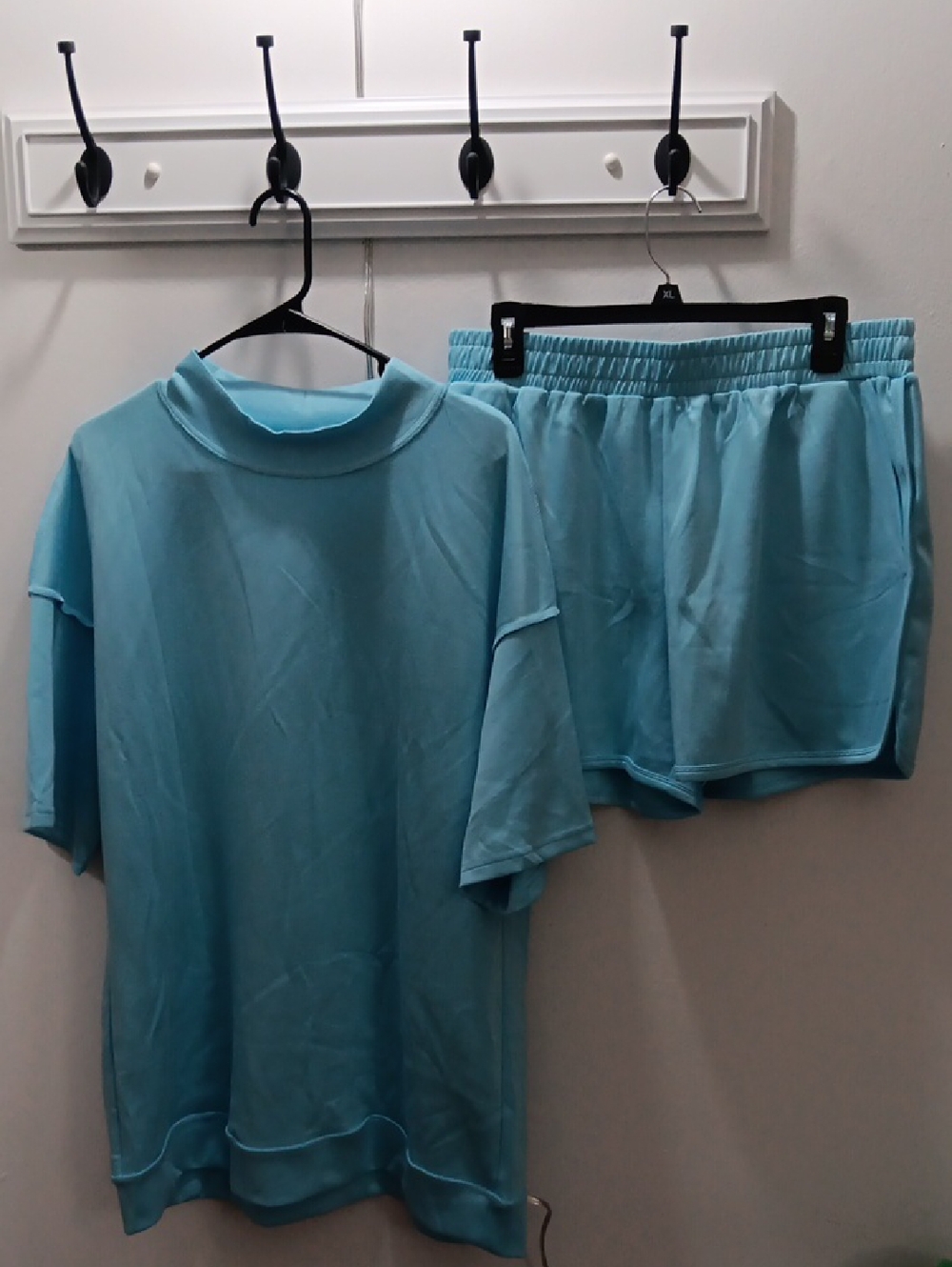 Light Blue Two-Piece Lounge Set